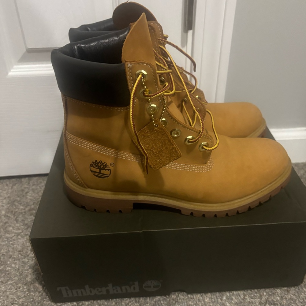 Timberland Men's Wheat Nubuck Boots